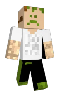 Front of Unsatisfied's skin
