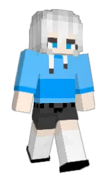 Slim Minecraft skin