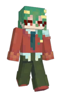 Front of Minecraft skin
