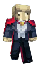 cardinal and claret Minecraft skin — Classic model
