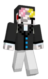mine shaft and concrete Minecraft skin — Classic model