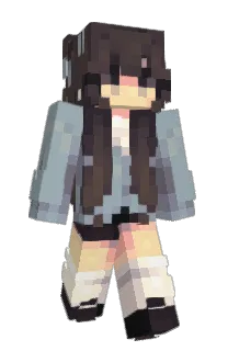Violetive's Minecraft skin