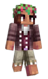 Pingas's Minecraft skin wearing the Migrator cape