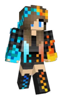 Front of Minecraft skin