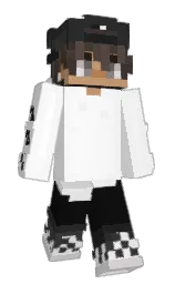 Ayasira's Minecraft skin wearing the Migrator cape
