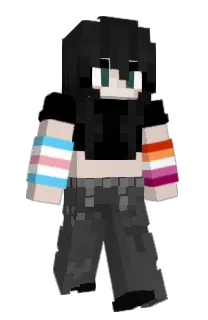 Creepypaska's Minecraft skin