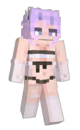 D3LN's Minecraft skin wearing the Home cape