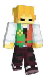 lukaham's Minecraft skin wearing the Aurora cape
