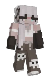 Front of ILostMyAlmond's skin