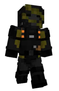 Front of Minecraft skin