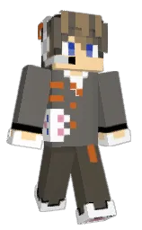 flint and armadillo Minecraft skin — Classic model