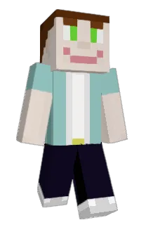 Front of Katreat's skin