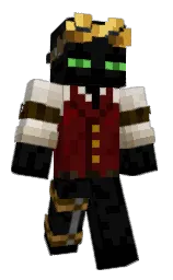 cod gray and black Minecraft skin — Classic model — first worn by ButterStick090
