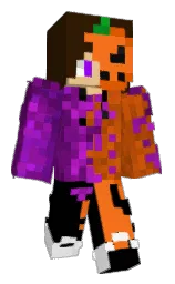 black and brown pod Minecraft skin — Classic model — first worn by xCarnelius
