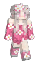 Slim Minecraft skin