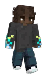 thunder and pickled bluewood Minecraft skin — Slim model — first worn by FlowTierr