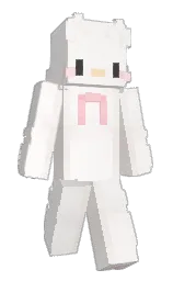 Glos_'s Minecraft skin wearing the Migrator cape