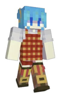 Front of Tejey's skin