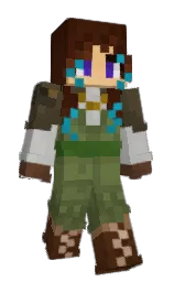 Slim Minecraft skin