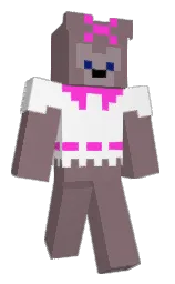 spicy pink and wild sand Minecraft skin — Classic model