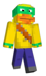 Arevlelj's Minecraft skin wearing the Founder's cape