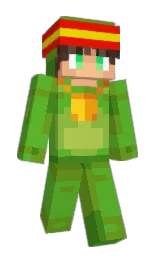 Julve_'s Minecraft skin wearing the Builder cape