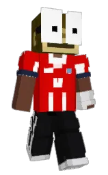 guardsman red and woodsmoke Minecraft skin — Slim model — first worn by ChewyBuca