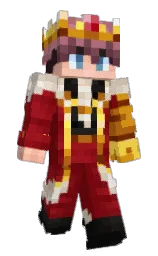 dark burgundy and soft amber Minecraft skin — Slim model — first worn by Sitorax41