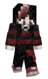 cod gray and black Minecraft skin — Slim model — first worn by kinzouk
