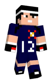 Front of Minecraft skin