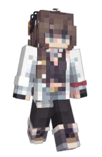 Front of Motlia's skin