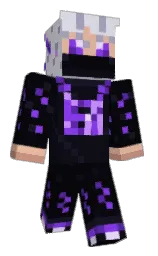 cinder and athens gray Minecraft skin — Classic model