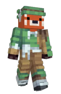 Front of kdogger's skin