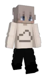 CloudedRain's Minecraft skin wearing the Mojang Office cape