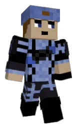Kelzum's Minecraft skin wearing the Migrator cape