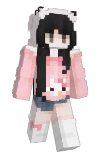 Front of Minecraft skin