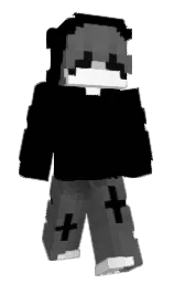 PATSHEE's Minecraft skin wearing the Pan cape