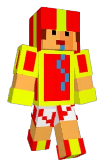 Front of Zorviano's skin