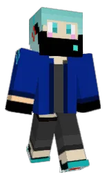 PKlIz's Minecraft skin wearing the Migrator cape