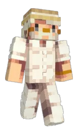 ivory and early dawn Minecraft skin — Classic model — first worn by Syhr