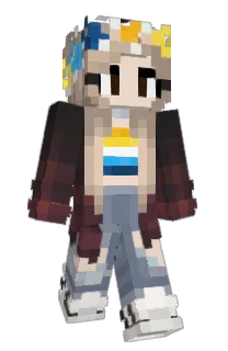 Front of Minecraft skin