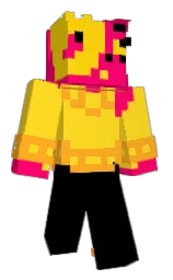 candlelight and rose Minecraft skin — Classic model