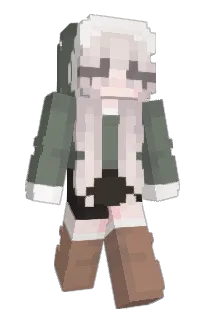 Front of Giovanka's skin