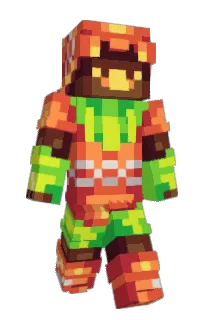 Front of Minecraft skin