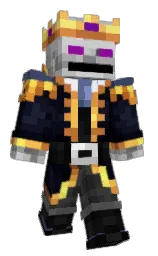 ebony and black pearl Minecraft skin — Classic model