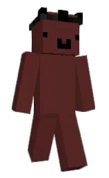 cocoa bean and black Minecraft skin — Slim model — first worn by egeustun