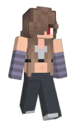 mako and apricot peach Minecraft skin — Slim model — first worn by Ellafied