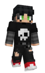 cod gray and shark Minecraft skin — Slim model — first worn by MeowKolzy