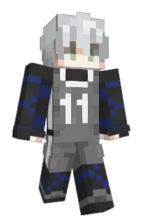 Front of Scrache's skin