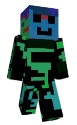 black and jacksons purple Minecraft skin — Classic model